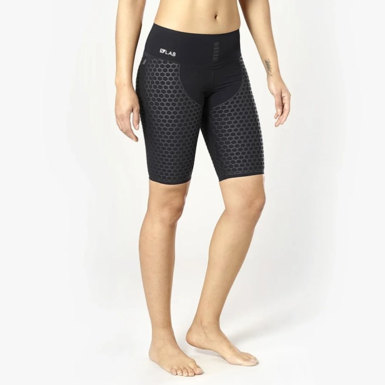 Black Salomon S/Lab Exo Short Women\'s Running Tights | PH 52781P